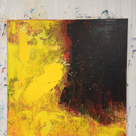 Gunter Krönes Acrylgemälde 
