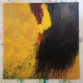 Gunter Krönes Acrylgemälde