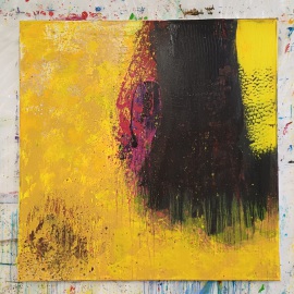 Gunter Krönes Acrylgemälde