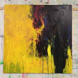 Gunter Krönes Acrylgemälde